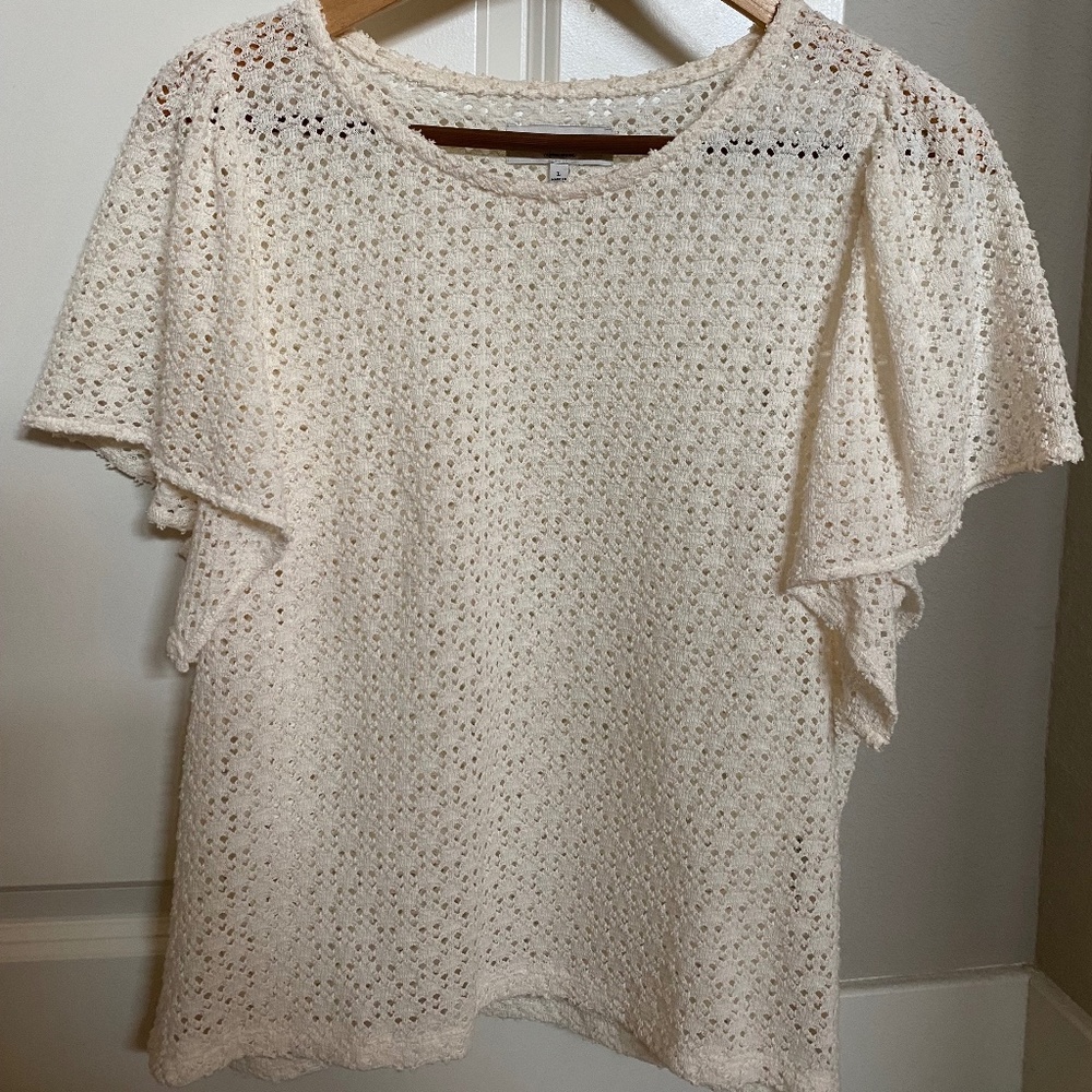 Madewell Off White Top